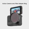 Aluminum Lens Filter Adapter Ring with Protective Frame, 49 mm, for Ace Pro Action Camera view 3