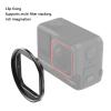 Aluminum Lens Filter Adapter Ring with Protective Frame, 49 mm, for Ace Pro Action Camera view 4