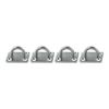 Ayztantine Stainless Steel 316 Square Pad Eye Plate, 5 mm, 4 Pcs view 1
