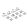 Ayztantine Stainless Steel 316 Square Pad Eye Plate, 5 mm, 4 Pcs view 4