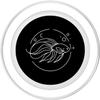 Line Art Fish & Ichthyologist Celestial Pearl Danio PopGrip for MagSafe view 2