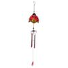 Fangxuee Retro Metal Wind Chime, Handmade, Colorful Romantic Garden Bell view 1