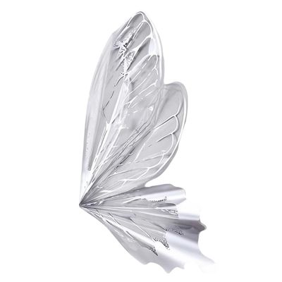 Fangxuee Butterfly-Shaped Flower Wrapping Paper, Waterproof, Silver