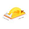 Handheld Sandpaper Holder with Ergonomic Plastic Handle view 2