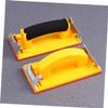 Handheld Sandpaper Holder with Ergonomic Plastic Handle view 4