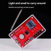 Fangxuee DIY Electronics Kit, FM Radio Assembly Kit with RDA5087 Receiver and 3 W Speaker view 3