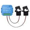 Fangxuee Tuya WiFi Bidirectional Energy Meter with CT Clamp, App Monitoring, 80A, Alarm, 2 Channels - 2 CTs view 1