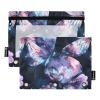 Mystical Colorful Butterfly Pencil Case Cosmetic Bag for 3-Ring Binders view 1