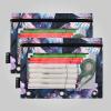 Mystical Colorful Butterfly Pencil Case Cosmetic Bag for 3-Ring Binders view 2