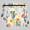 Nature Cactus Retro Watercolor 3-Hole Binder Pockets for 3-Ring Binders view 1