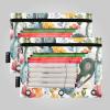 Nature Cactus Retro Watercolor 3-Hole Binder Pockets for 3-Ring Binders view 2