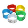 MEYINGOU Chicken Leg Rings, Pigeon Foot Rings, 100-Piece Clip Rings for Bird Identification (Yellow) view 4
