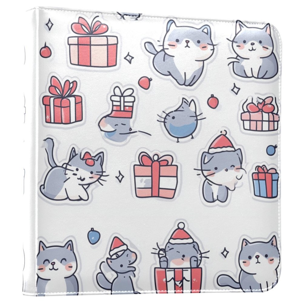 Foiosoh Scottish Fold Cats White Photo Album