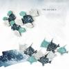 WJFTODAY 3D Fish Metal Wall Sculpture, Water-Themed Decor view 2