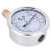 Professional Radial Pressure Gauge, Stainless Steel + Brass, -1–7 bar / -30–100 inHg/psi Range, Easy Installation, for Home and view 4