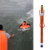 Vibeo Telescoping Pool Pole with Rescue Hook, Fiberglass Safety Ring Hook, Glow-in-the-Dark Sticker, 1.2–10 m (3.9–32.8 ft) view 1