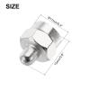 DMiotech 5-Pack F Male Cap Cover Coaxial Connectors, Nickel-Plated view 2