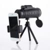 40x60 High-Power Monocular Telescope with Waterproof HD Night Vision, Phone Clip and Tripod view 4