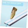 MUCKLILY 3-Piece Clear Acrylic Shoe Stands for High Heels and Sandals view 4