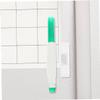 NAMOARLY 10-Pack Self-Adhesive Pen Holder Clips for Whiteboard Markers, White Plastic view 3