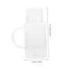 NAMOARLY Glass Water Carafe with Lid for Hot and Cold Drinks view 2