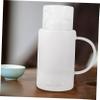 NAMOARLY Glass Water Carafe with Lid for Hot and Cold Drinks view 3