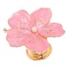 GLEAVI Pink Flower Cabinet Knob, Zinc Alloy view 1