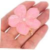GLEAVI Pink Flower Cabinet Knob, Zinc Alloy view 3