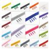 AQXYWQLL 5# Nylon Zipper Roll, 2 m with 4 Sliders, Red view 3