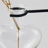 ZZHYTANG Heart-Shaped Hydroponic Vase with Wooden Stand view 4