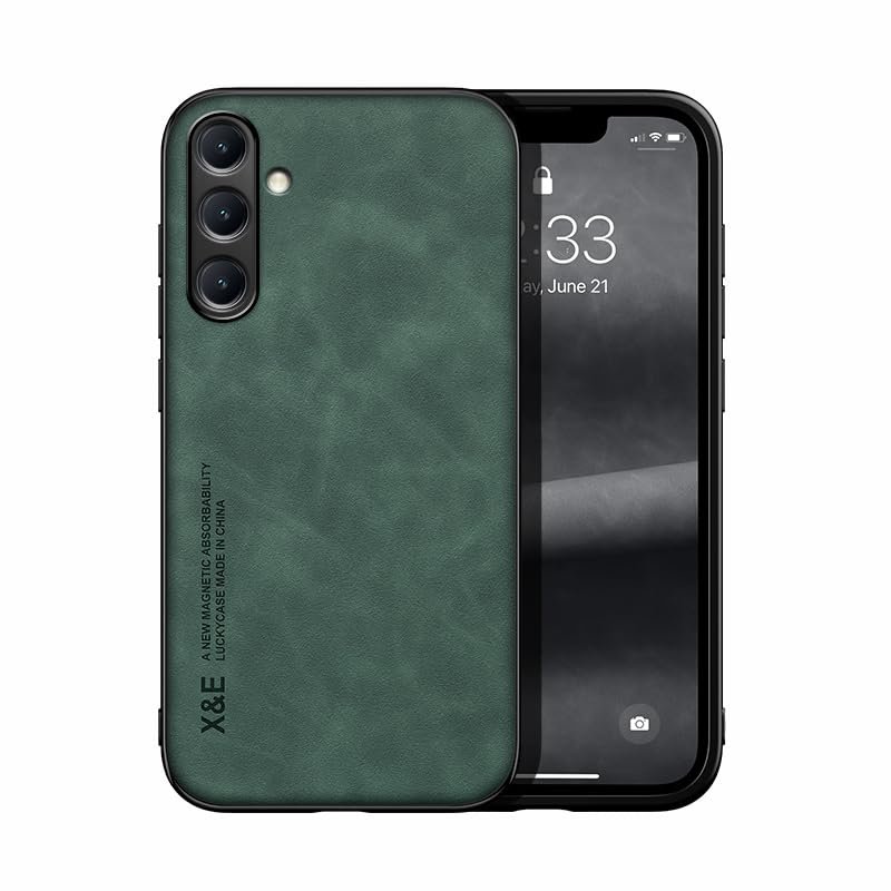 Jiajihua Compatible with Samsung Galaxy A26 Case, Green