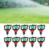 10-Piece Greenhouse Sprinkler Heads, Rotating G-Type Micro Nozzles view 3