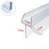 2-Pack 70 cm Frameless Shower Door Seals, PVC Bottom Seal for 6–12 mm Glass Doors, 140 cm Total (55.12 in) (8 mm) view 4