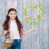 Mokylor 45 cm Easter Egg Wreath for Front Door view 3