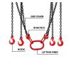 4-Leg Chain Sling, 5/16 in x 13 ft, 11,000 lb Capacity, Grade 80 Alloy Steel view 3