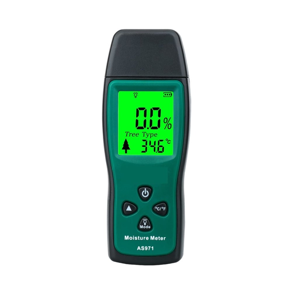 Digital Wood Moisture Meter, 2%–70% Range