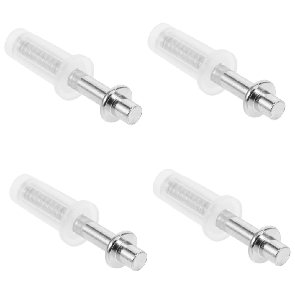 OSALADI 4-Piece Folding Door Hinges, Metal and Plastic