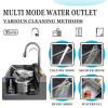 33.5 x 17.7 in Black Stainless Steel Single-Bowl Sink Set view 2