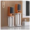 exproyzk Metal Speaker Stands for Home Theater, Hi-Fi, Desktop and Satellite Speakers, Monitor Stands, 1 Pack (White, 35 × 40 × 80 cm) view 1