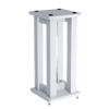 exproyzk Metal Speaker Stands for Home Theater, Hi-Fi, Desktop and Satellite Speakers, Monitor Stands, 1 Pack (White, 35 × 40 × 80 cm) view 2