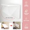 Wall-Mounted Floating Folding Table Set, Space-Saving, Foldable Laptop Desk with Holder, Dining Table, 20 kg Capacity, L x W 120 cm view 3