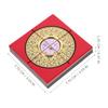Cabilock Portable Traditional Chinese Copper Compass, Retro Taoist Compass view 2