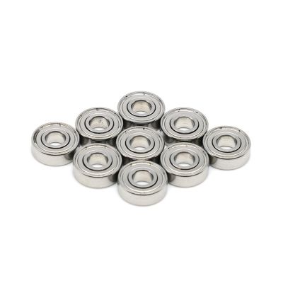 Aqxypas 10-Piece ABEC-7 626ZZ 6 x 19 x 6 mm Deep Groove Miniature Chrome Steel Bearings