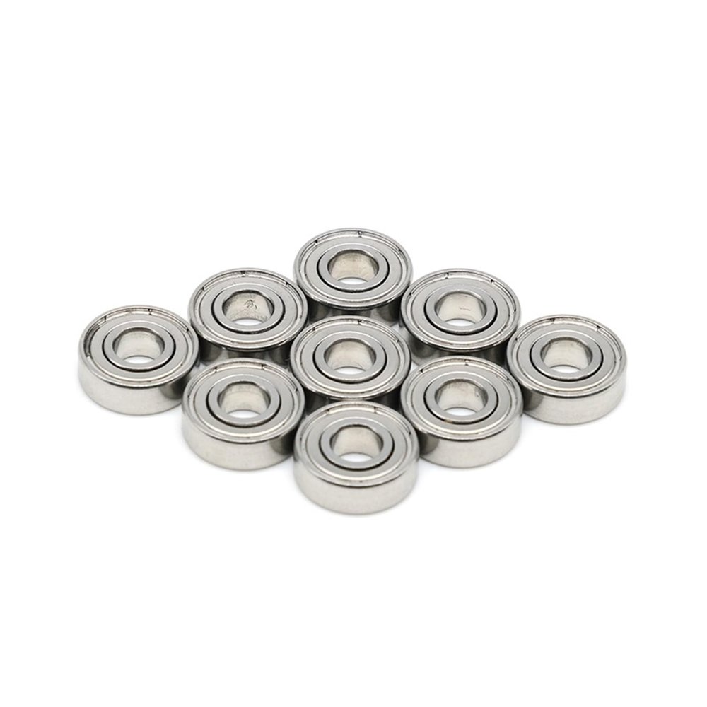 Aqxypas 10-Piece ABEC-7 626ZZ 6 x 19 x 6 mm Deep Groove Miniature Chrome Steel Bearings