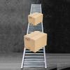 HTDRE Commercial Roller Conveyor, Foldable Stainless Steel Gravity Conveyor for Trailers, Supermarkets, and Warehouses (24 in/60 cm W, 10 ft/3 m) view 1