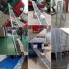 HTDRE Commercial Roller Conveyor, Foldable Stainless Steel Gravity Conveyor for Trailers, Supermarkets, and Warehouses (24 in/60 cm W, 10 ft/3 m) view 3