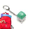 4-Piece Keyboard Fidget Toy for Adults, Illuminated Key-Click Novelty Toy with Chinese Wealth Character view 2