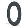 20 cm 3D House Numbers and Letters – Weather-Resistant Aluminum, Anthracite O view 2