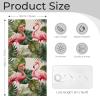 FZMVSQH Flamingo Palm Leaf Print Personalized Banner and Wall Hanging view 2