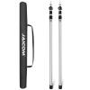 JAICOM Telescoping Tent Tarp Pole, 95–230 cm Adjustable Aluminum Pole for Canopies, Tents, Tarps & Camping view 1
